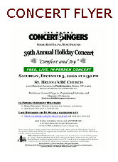 Concert Flyer