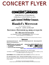 Concert Flyer